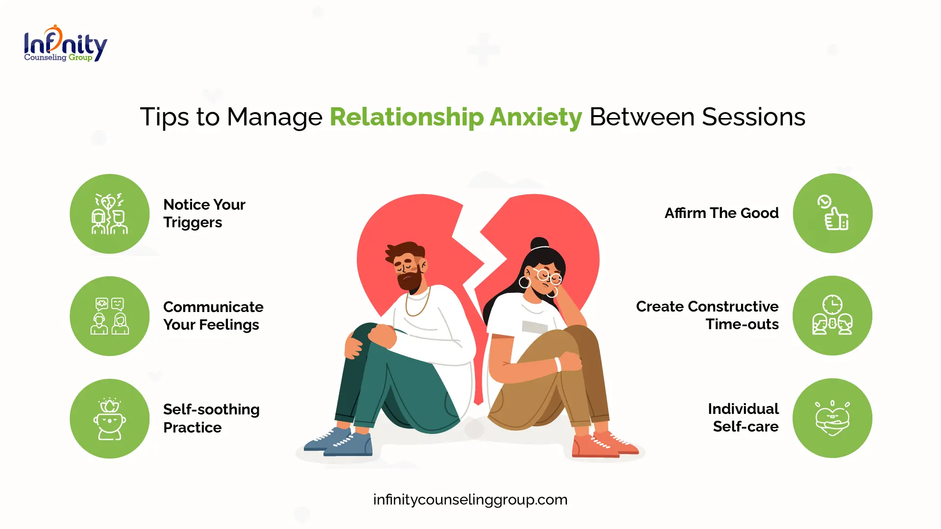 Tips to Manage Relationship Anxiety Between Sessions